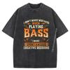 Womens Printed Tshirt I Don T Make Men T-shirt Vintage Tops & Tees Graphic T-Shirt Classic Washed Clothes