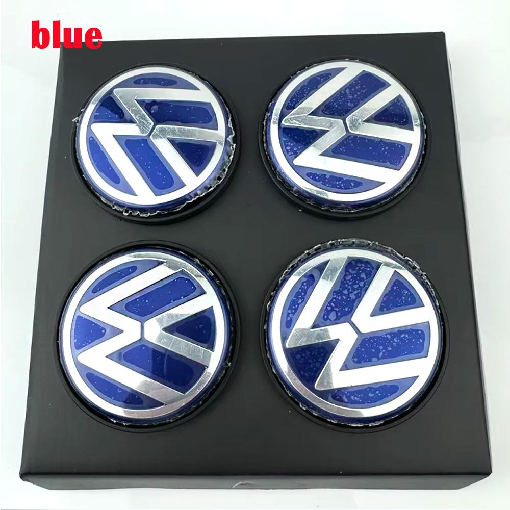 3B7601171 Floating Wheel Center Caps Hub Cover 4pcs 56mm 65mm For Volkswagen VW Golf 5 6 7 Passat B6 B7 B8 Tiguan Polo Jetta GTI zw9