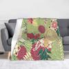 Aang Glider Pattern Blanket Fleece Summer Air Conditioning Avatars Anime Airbenders Multi-function Throw Blankets for Bedding