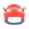 Children Multifunctional Toilets Cute Car Shape Portable Durable PU Cushion Baby Potty for Home Red