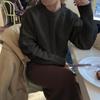 Pullover Tröja Kvinna Höst och vinter 2023 o hals lat vind lös stickad Fried Dough Twists mångsidiga kvinnor
