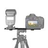 Suporte de Câmera/DSLR/Monitor/Microfone Suporte Flash Parafuso Duplo 1/4 para Cabeça para Barra Transversal Rack Estúdio Fotográfico Acess