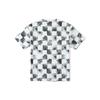 Puma Checkered Short Sleeve T-Shirt Unisex Tops Black White VN000GSOCRZ