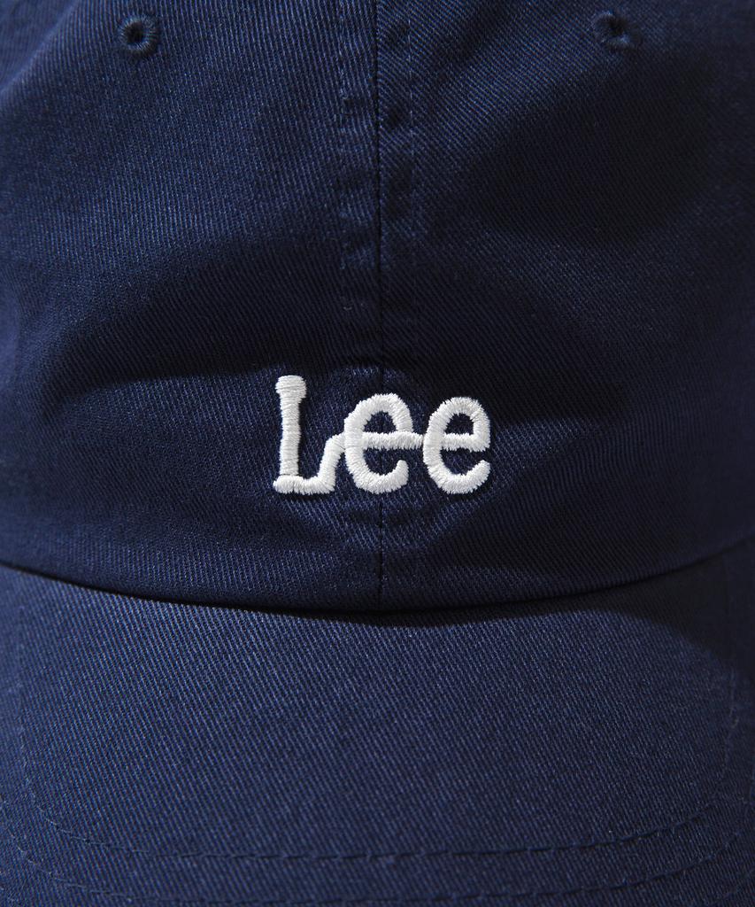 LEE Small Twitch Logo Cotton Curve Ball Cap Navy