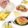 2 In 1 Olive Oil Sprayer Kitchen Oil Spray Bottle Olive Acid Sprayer Oil Mouth for Cooking BBQ Baking OilsDispenser Accessories
