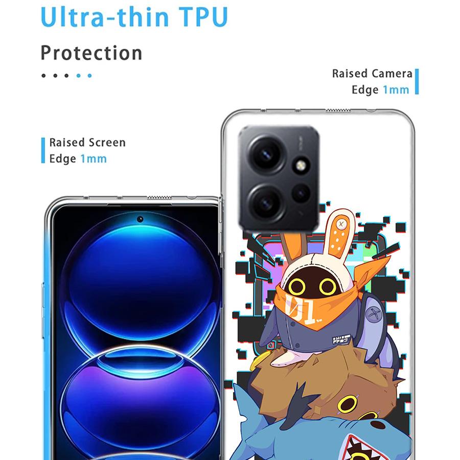 Zenless Zone Zero ZZZ Bangboo Phone Case For Redmi Note 14 15 Pro 5G 13 12 Pro Plus 11 11T 11E 11S 10 Pro 10S 9 9S Cover Cell Cl