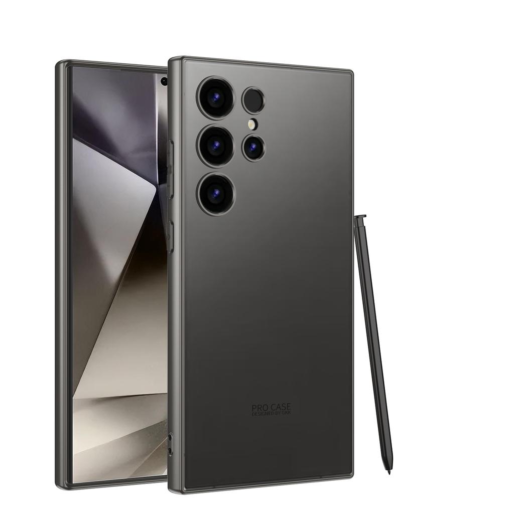 RENGZ-Originální, Jednobarevný, Kryt, Pro Samsung, Galaxy, S25, S24, S23, Ultra, Módní, S24Ultra, S25Ultra, Měkké okraje, Pouzdro