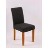 1pc Solid Color Stretchy Dining Chair Slipcover, Minimalist Polyester Dining Chair Cover for Home