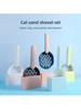 Pet Litter Scoop Set Specialized Cat Litter Filter Matching Base Fine Hole Cat Scoop Cleaning Pet Supplies