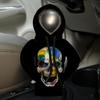 Schaltknauf-Abdeckung, Halloween-Totenkopf, Auto-Schaltknauf-Abdeckung, automatischer Auto-Schaltschutz, modisches Kapuzenhemd, Automobil