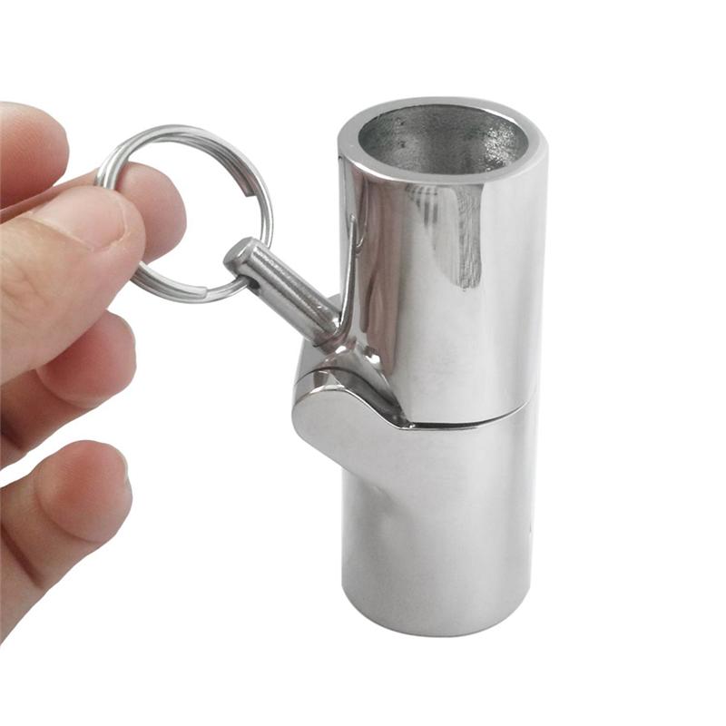 M63K-1 PCS Boat Handrail Fitting -Boat Pipe Connector Joint Connector For 7/8Inch (22MM)