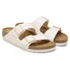 Birkenstock Comfortable Round Toe Versatile Buckle Slide Sandals Unisex Sandals Eggshell 1027339