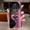 Phone Case For Huawei Mate 50 50E Butterfly Bow Protective Casing For Huawei Mate 50 Pro Transparent Soft Silicone TPU Cover