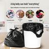 Qianzhihe Black Handle PE Trash Bags