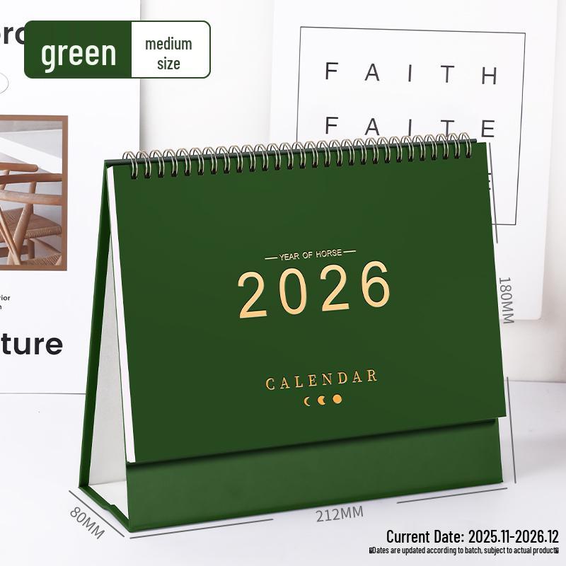 2026 Creative Monthly Office Planner and Desktop Calendar