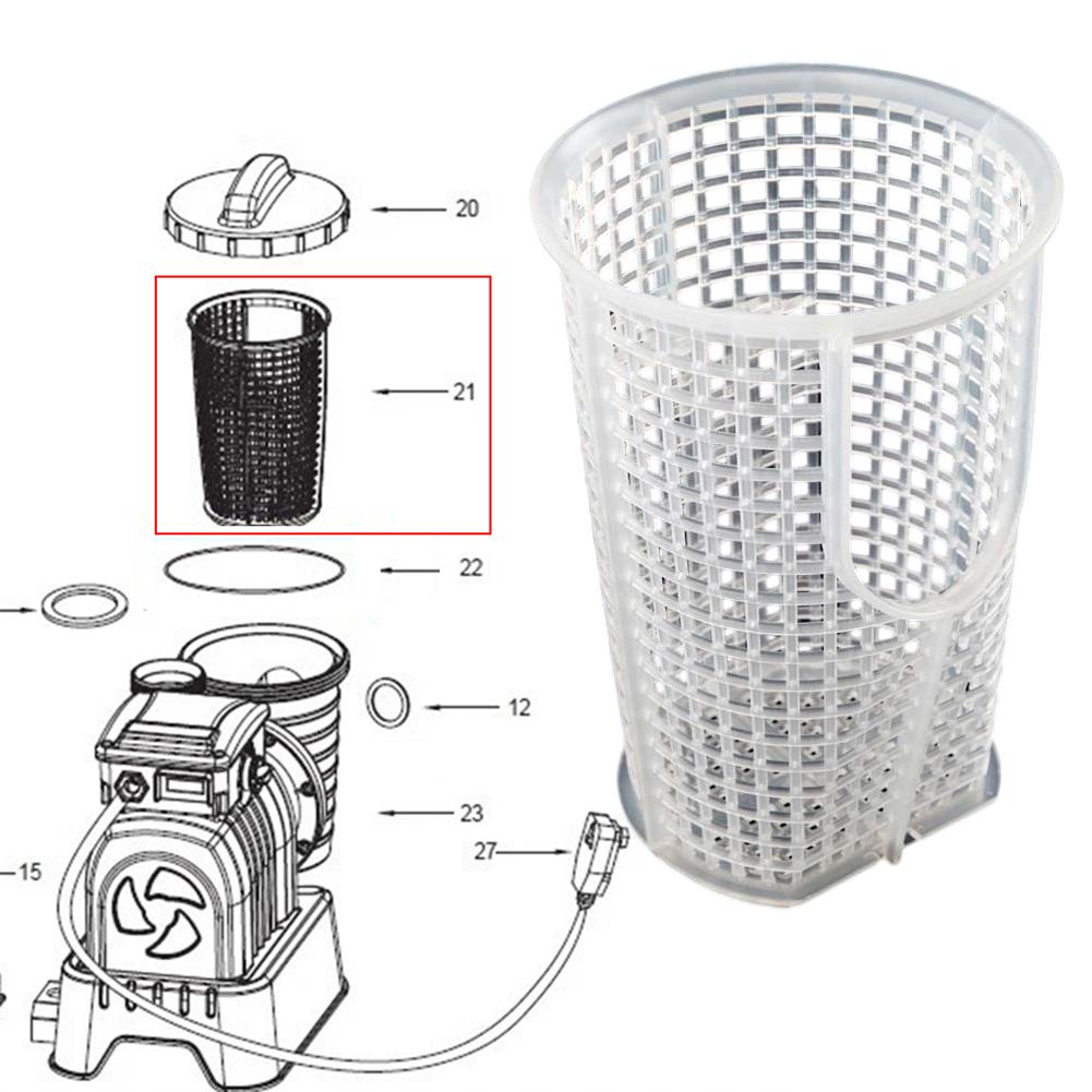 Effective Filtration Sand Filter Pump Basket Compatible With Various Models Optimal Filtration Performance For SPS125