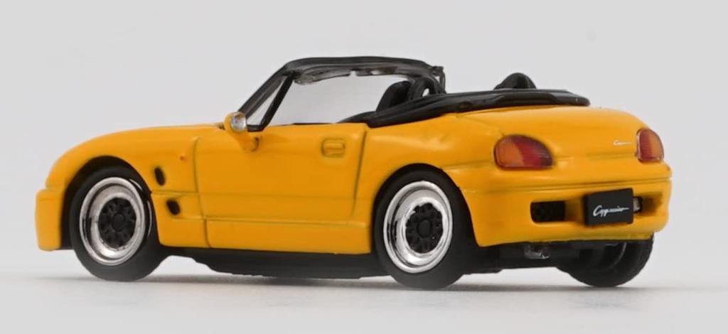 Scherer Designs BM Creations Suzuki Cappuccino Yellow RHD Finished Product 1/64