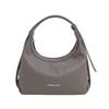 Small Vintage Dumpling Crossbody Bag With Sewn Details For Women