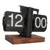 Digital Flip Down Clock Retro Automatic Turning Battery Operated Mechanical Clock for Home Room Office Decoration