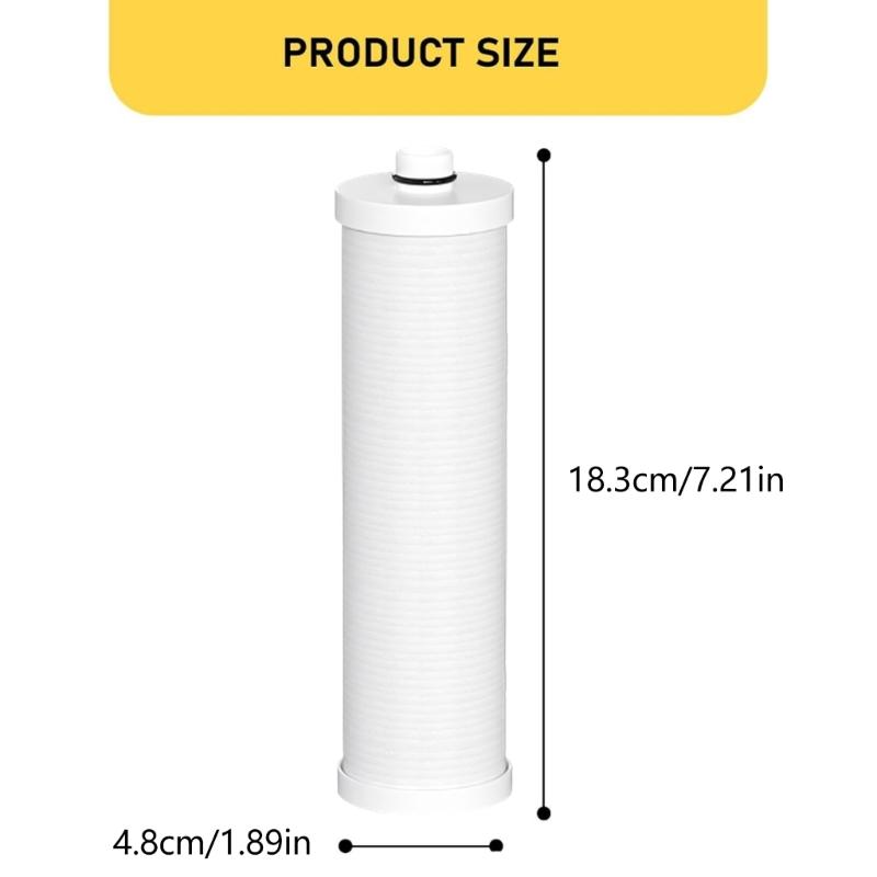 2pack Water Filter Replacement Cartridges Cartridge PP Cotton Filter Water Filter System For Cleaner Tasting Water