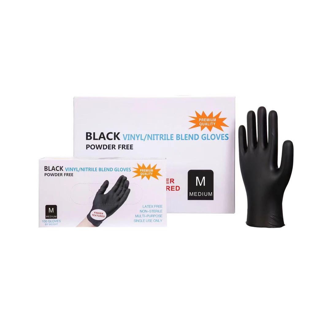Thickened Disposable Nitrile Latex PVC Gloves: Edible-Grade Protection for Beauty, Kitchen, and Catering Use