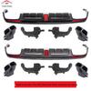 Mercedes-Benz S-Class W222 (2014-2017) Brabus Rear Diffuser Tailpipes with Quality Assurance
