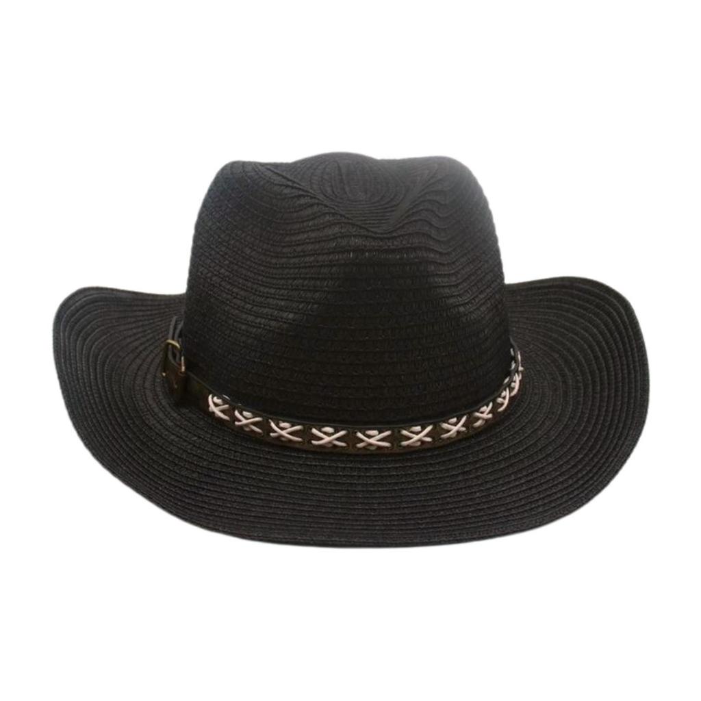 Straw Hat Summer Beach Travel Travel Sun Protection Sun Hat Simple Retro Famous Style Straw Hat