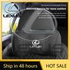 2026 Hot Interior Stickers Car Suede Headrest Memory Cotton Neck Pillow For RX330 IS250 Ct200h ES300h RX350 IS300h NX300h