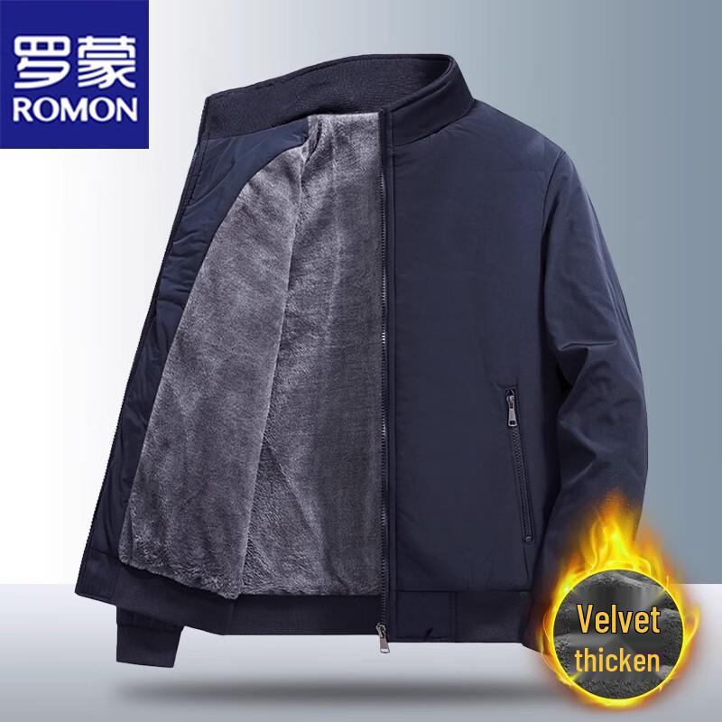 

ROMON Men s Autumn/Winter Padded Casual Jacket L