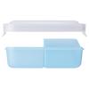 Skater Kids Lunch Box kopulovitý tvar s integrovanými přepážkami 840 ml Frozen Disney Made in Japan P84