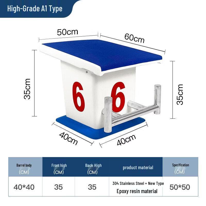 Professional Swimming Pool Starting Block