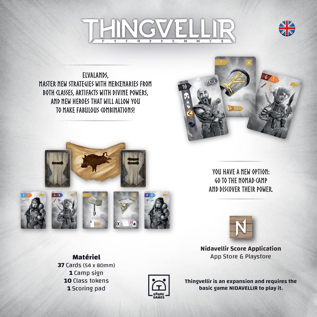 Nidavellir - Thingvellir Expansion Game
