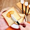 White Silicone Cream Spatula Non-stick Pastry Blenders Wood Handle Chocolate Butter Baking Scraper Kitchen Cake Mixer  Kitchenware Set
