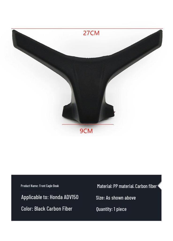 Honda ADV150/ADV160 Front Headlight Guard Strip Eagle/Bird Beak