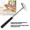 Tragbarer Mini-Metalldoppelkopf-Schmuckuhr-Reparaturhammer DIY-Reparaturwerkzeug (#B)