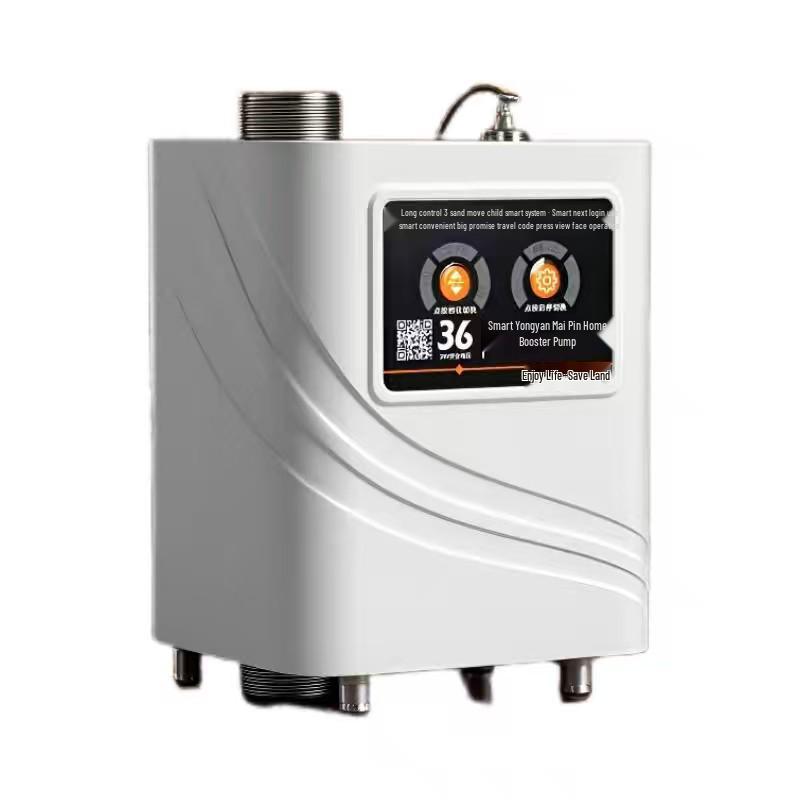 Pompa Booster Scaldabagno a Frequenza Variabile 36V/24V Alimentata a Energia Solare, Soffione Doccia a Tensione Sicura 220 RPM
