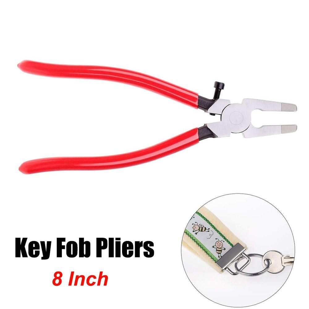 Adjustable Screw Key Fob Pliers 8 Inch Locking Pliers New Glass Grozer Nippers  Stained Glass Work