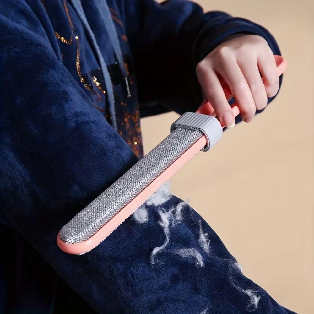 Self Cleaning Dog Cat Hair Remover Double-Sided Lint Roller Brush Pet Hair Removal Brush for Couch