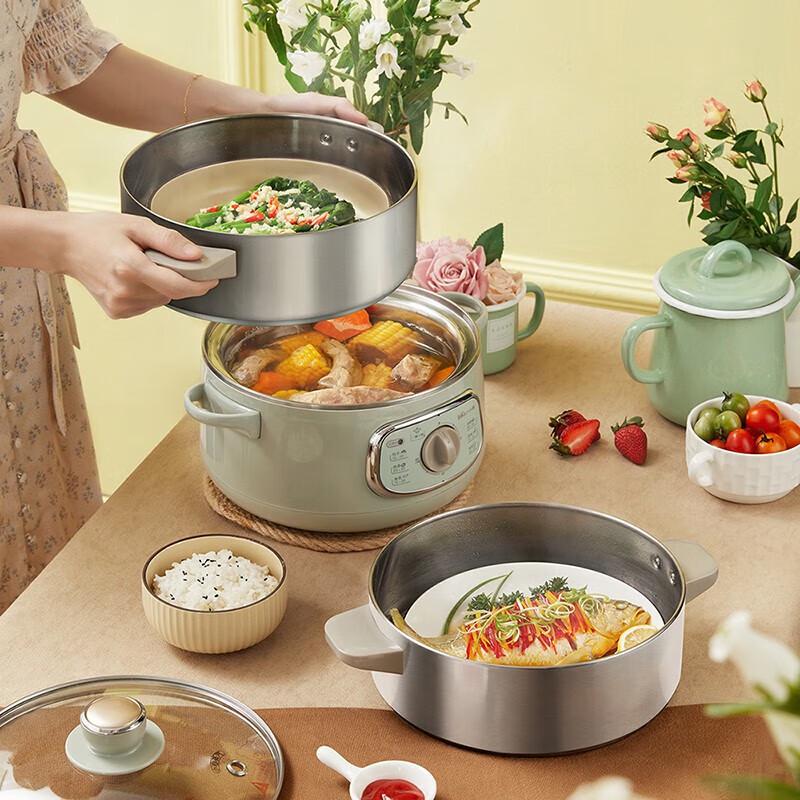BEAR Multi-functional 3-Layer Electric Steamer CN Plug (adapter Included)
