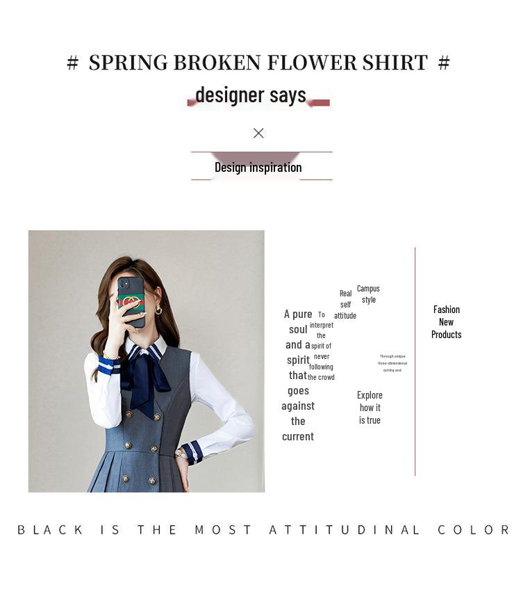 Autumn/Winter Professional Women's Long-Sleeve Suit - College JK Style Kindergarten Teacher Uniform