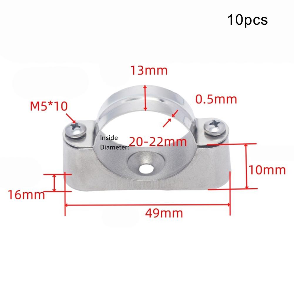 

For Electrical Applications Mechanical Pipe Clamp Stainless Steel Pipe Clamp Pipe Support Bracket For Plumbing