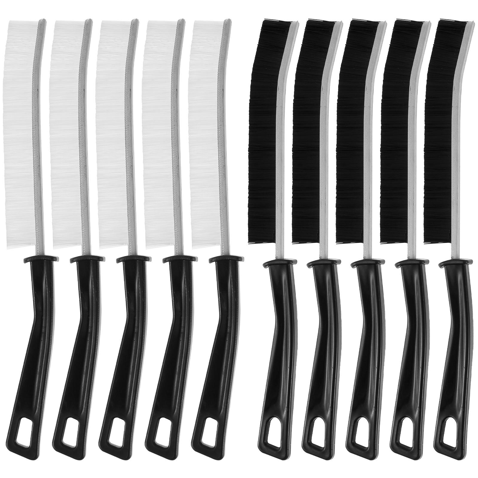 

10Pcs Grout Gap Cleaning Crevices Brush Durable For Bathroom Sink Floor Line Kitchen Toilet Tile Joints Dead Angle Hard Bristle