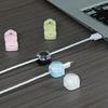 6PCS Magnetic Cable Winder Self-Adhesive Fixed Power Cord Organiser Intelligent Devices Charging Wire Holder Clamp