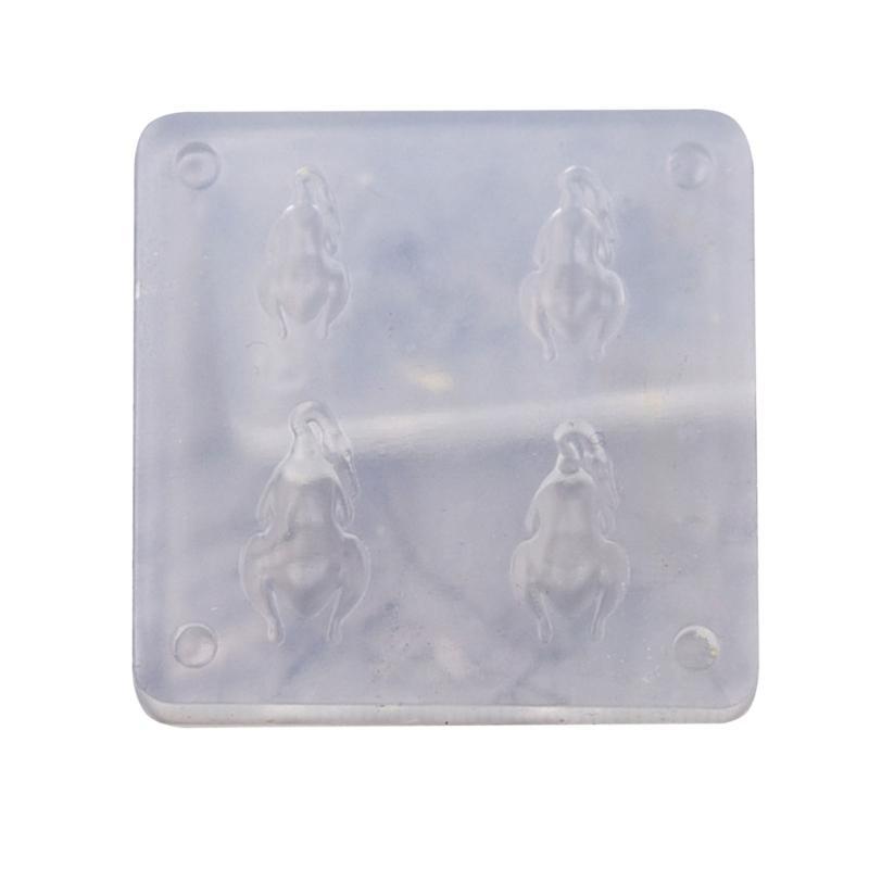 DIY Jelly Shots Gum Decor Silicone Mold Fondant Soap Decorations Mould D57B