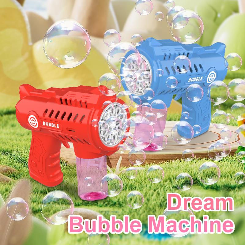 Space Handheld Bubble Gun Toy Children'S Holiday Gift Outdoor Toy With A Large Amount Of Bubbles Without Battery Bubble Water