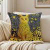 Yayoi Kusama Abstract Art Pumpkin Cushion Cover Linen Pillowcase Soft  for Sofa Bed Home Room Decor