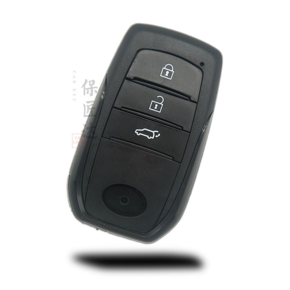 BaoJiangDa Schlüsselhülle Passend für Toyota TUNDRA SEQUOIA YARIS LAND CRUISE VVDI KD K518 Fernbedienung Auto Schlüsselhülle Etui Anhänger TOY40 Klinge