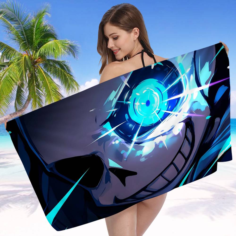 Hot Video Game U-Undertale Classic Movie Microfiber Blanket Quick Drying Beach Towels Super Absorbent Pool Towel Blanket