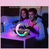 Led Smart Intelligent Lamp Bluetooth Speaker Wireless Charger Atmosphere Lamp