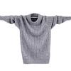 Children's Cashmere Sweater: Boys' and Girls' Thick Knitted Pullover for Autumn and Winter
